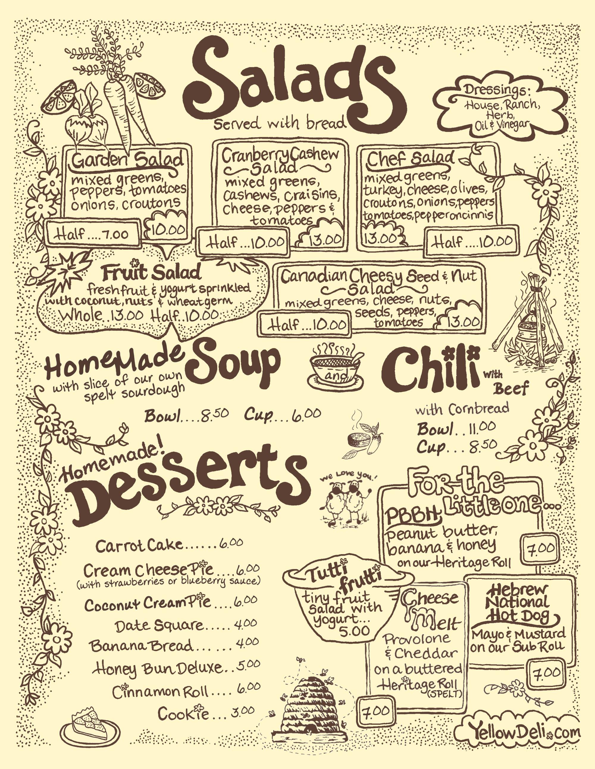 Courtenay, BC The Yellow Deli